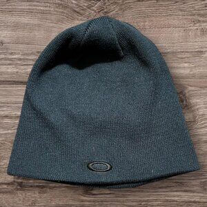 Turquoise Dark Oakley Beanie – Vintage Gorpcore